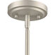 Moven 1 Light 5 inch Satin Nickel Mini-Pendant Ceiling Light
